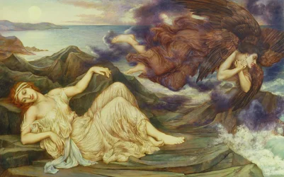 Kikötő a viharos tengerek után, 1905